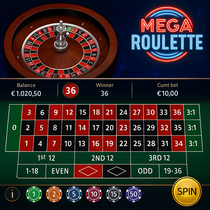 SpinMills - Mega Roulette - Live Dealer Roulette