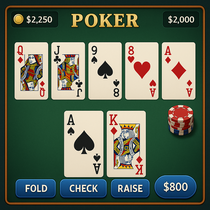 SpinMills - Poker Table Game - Online Casino